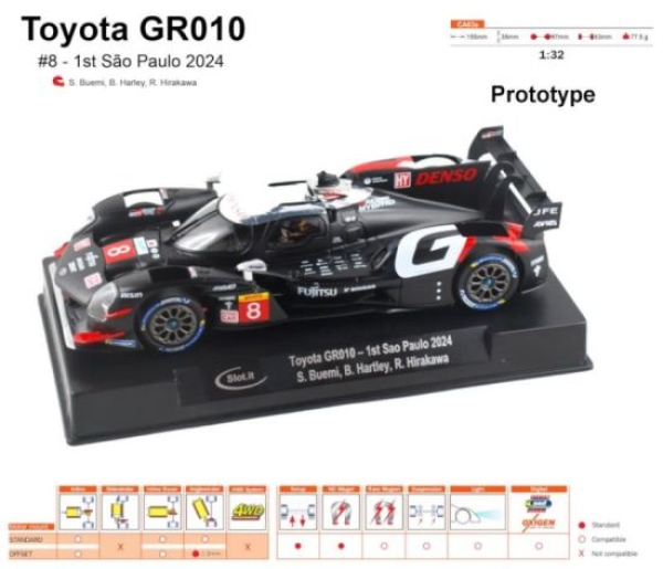 Toyota GR010 Nr. 8 1st Sao Paulo 2024